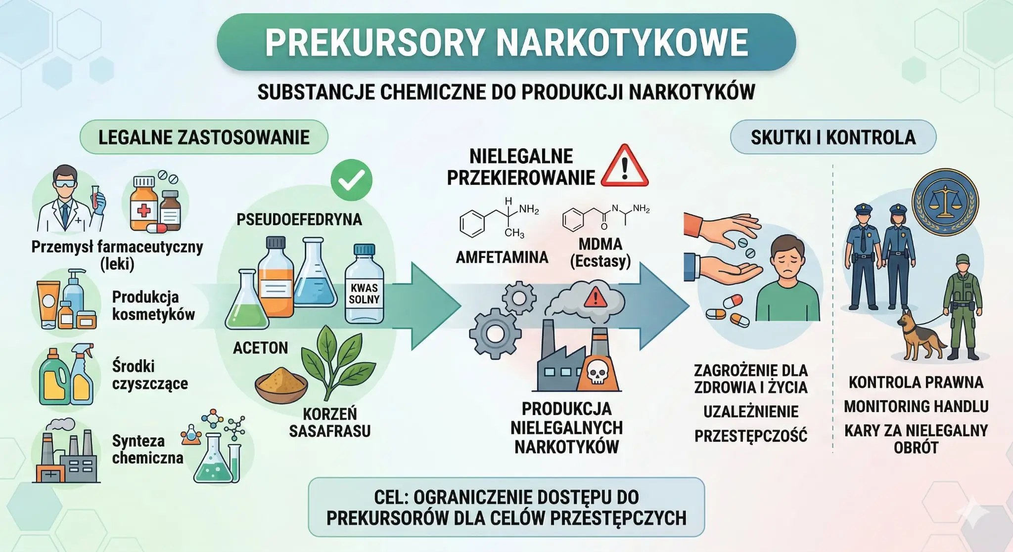 Prekursory narkowtykowe substancje chemiczne do produkcji narkotykow 3 - SafeStep